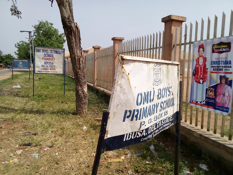 Infrastructural Development at Omu Boys Primary School Ibusa, Oshimili North Local Government Area