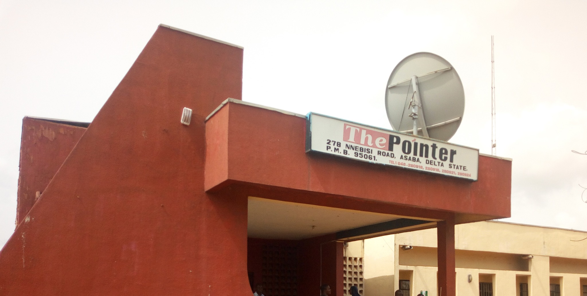 Renovation of the Pointer Newspaper Office Asaba, Oshimili South Local Government Area.